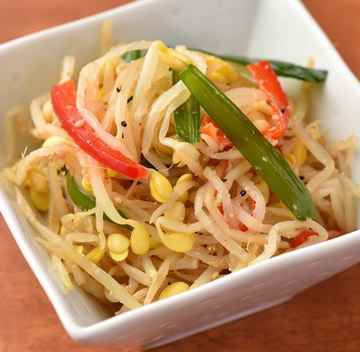 塩豆もやし